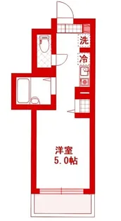 アース武蔵小杉【2階】の間取り