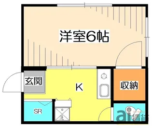 東京都小金井市前原町3【アパート】の間取り