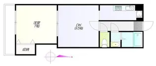 ウインベル巣鴨【3階】の間取り