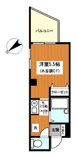 保井ビル【3階】の間取り