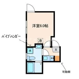 東京都板橋区成増4【アパート】の間取り
