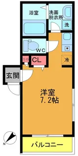 MELDIA小松川【3階】の間取り