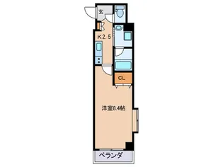 エスポワ-ル成増【1階】の間取り