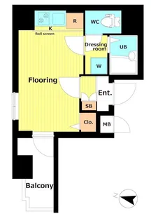 FUTIVAL上石神井駅前通り【3階】の間取り