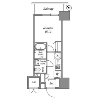 オーパスホームズ南行徳【3階】の間取り