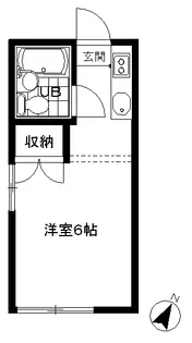コーポ木村【2階】の間取り