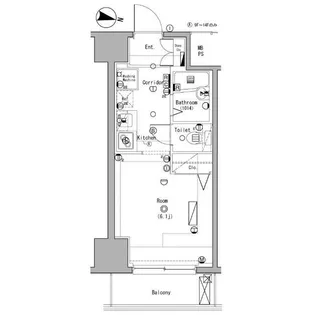 ラグジュアリーガーデン東松戸【9階】の間取り