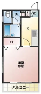 メゾンF【3階】の間取り