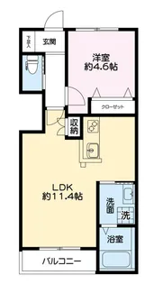 Brezel Urawa【3階】の間取り