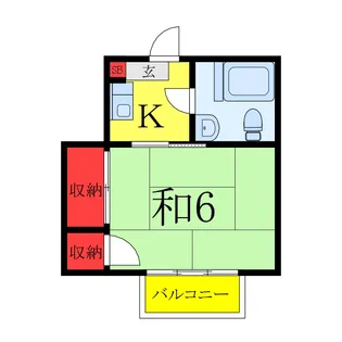 東京都北区西が丘1【マンション】の間取り