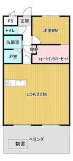 セラフィノI【1階】の間取り