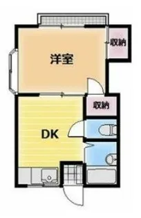 アルファパレス【2階】の間取り
