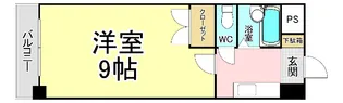 RISO初音【4階】の間取り