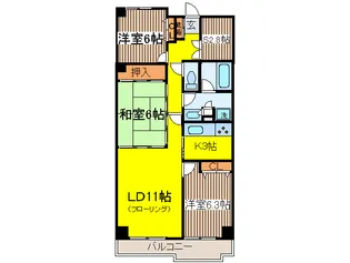 T´s garden府中【3階】の間取り