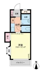 パークハイツ百合ヶ丘【1階】の間取り