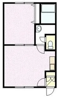 メゾン東422【2階】の間取り