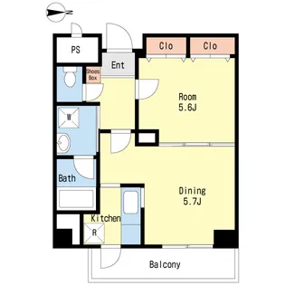 アスティオス【2階】の間取り