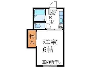 フォーブル牧【1階】の間取り