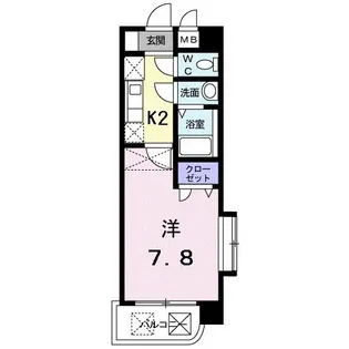 グラン・アベニ-ル【1階】の間取り