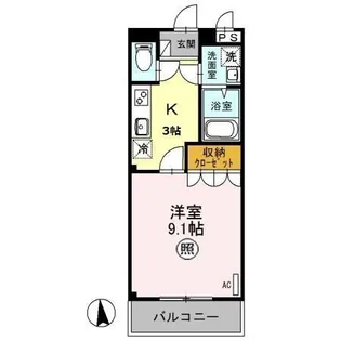 ODYSSEY【2階】の間取り