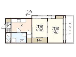 田渕ビル【3階】の間取り