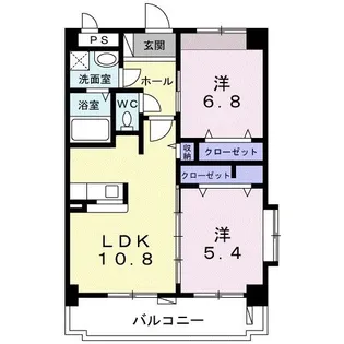プレミアム・ガーデンI【4階】の間取り