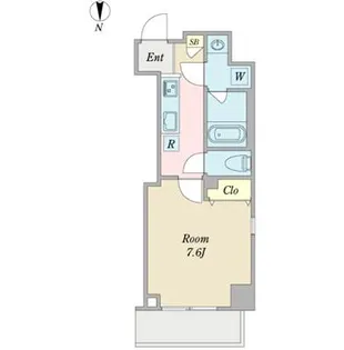 OCTAVE HATANODAI【4階】の間取り