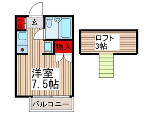 ブレーンウエア武蔵浦和【1階】の間取り