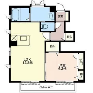 アンシャンテ【1階】の間取り