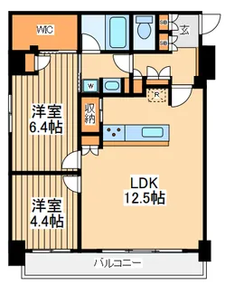 クレド新横浜【11階】の間取り