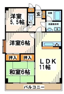 パークアベニュー【4階】の間取り