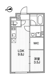 GranDuo富ヶ谷3【2階】の間取り