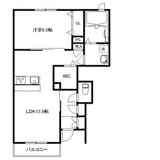 アミコート【1階】の間取り