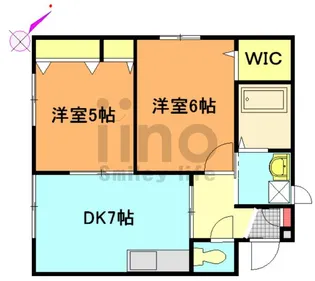 Plumeria【1階】の間取り