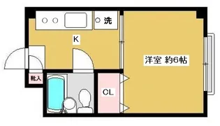 コープブリッジ【1階】の間取り