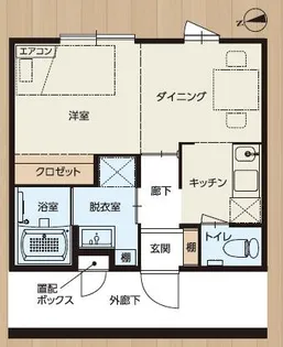 サザンMIRAI【2階】の間取り