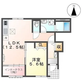 ウィン・ベルIV【1階】の間取り