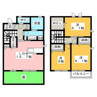 ソフィア ドゥオ【2階】の間取り