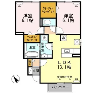 Cerezo【1階】の間取り