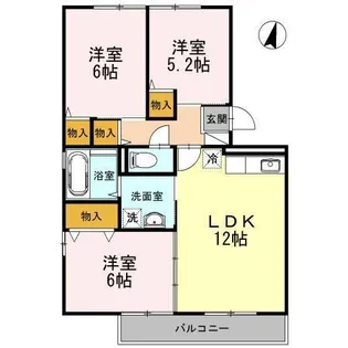 プリマヴェーラETO V【2階】の間取り