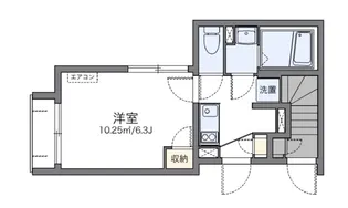 レオネクストヴィラージュ鷺宮【1階】の間取り