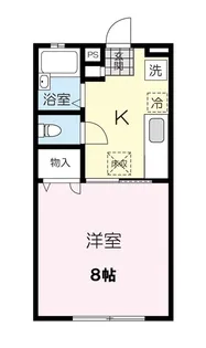 フォーレスト【1階】の間取り