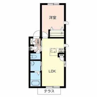 メゾン・ド・ショコラ【1階】の間取り