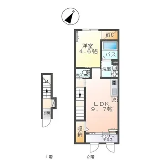 フィグ・ガーデン【2階】の間取り