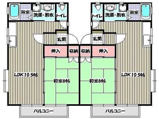 ガーディアンハイム【1階】の間取り