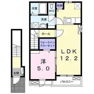 フォンテーヌV【2階】の間取り
