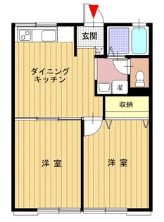 シティハイムラ・メール【1階】の間取り