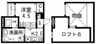 arem小若江(アレムコワカエ)【1階】の間取り