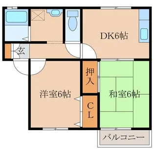シャルマンドミール A棟【2階】の間取り