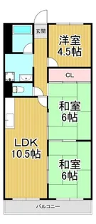 メゾン武庫之荘2番館【2階】の間取り